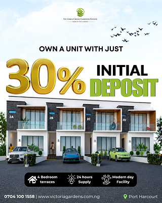 Victoria Creek Gardens real estate campaign and identity presentation